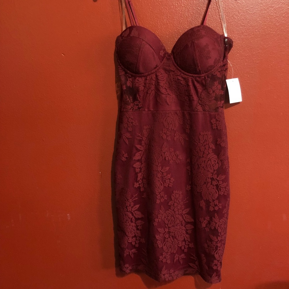 Red sexy dress